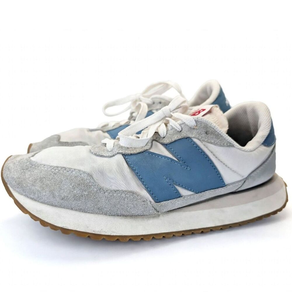 New Balance 237 Nimbus Cloud Blue Suede Running Shoes Men's Size 10 MS237GD